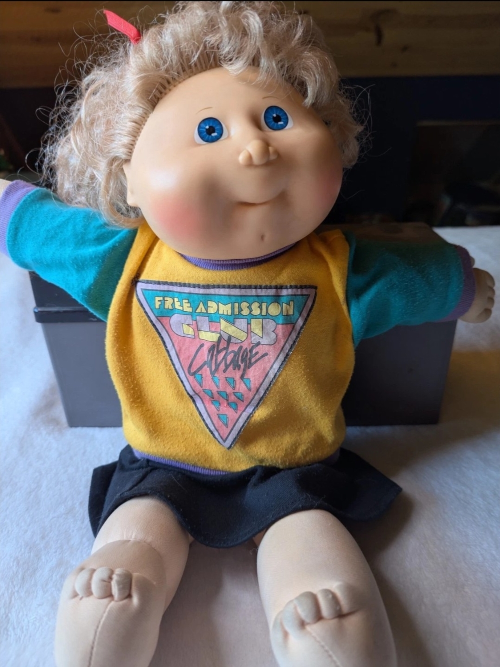 1990 Cabbage Patch Doll. Free Admission Club.